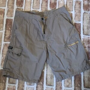 Wrangler Men's Brown Cargo Shorts